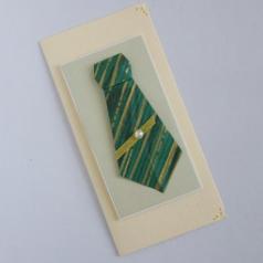 Открытка "Зеленый галстук"